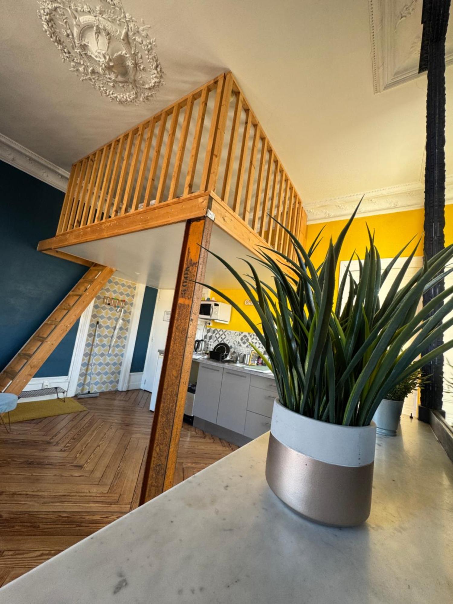 Studio A Rouen Avec Mezzanine Exteriör bild